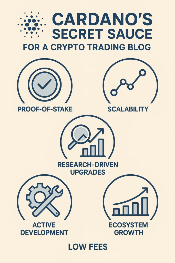 Cardano's Secret Sauce for a Crypto Trading Blog